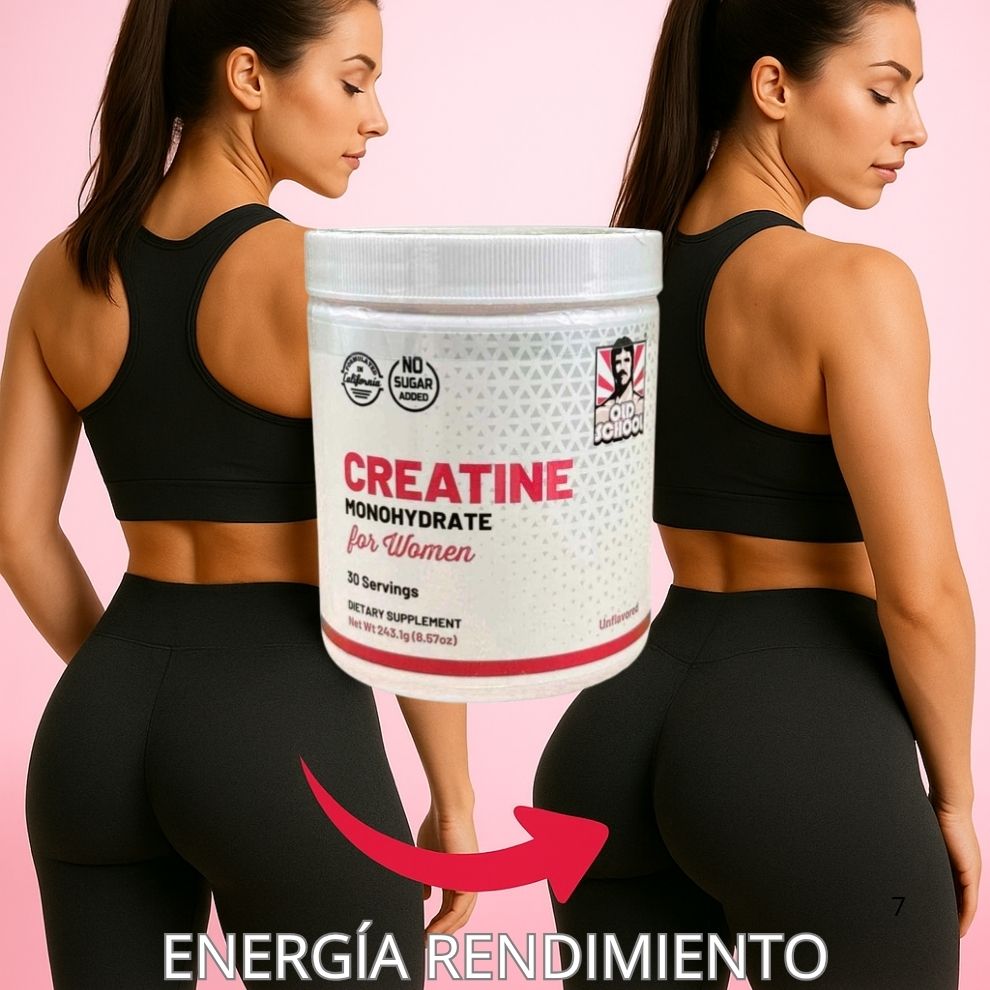 CREATINA MONOHIDRATO OLD SCHOOL –ORIGINAL Resultados Visibles
