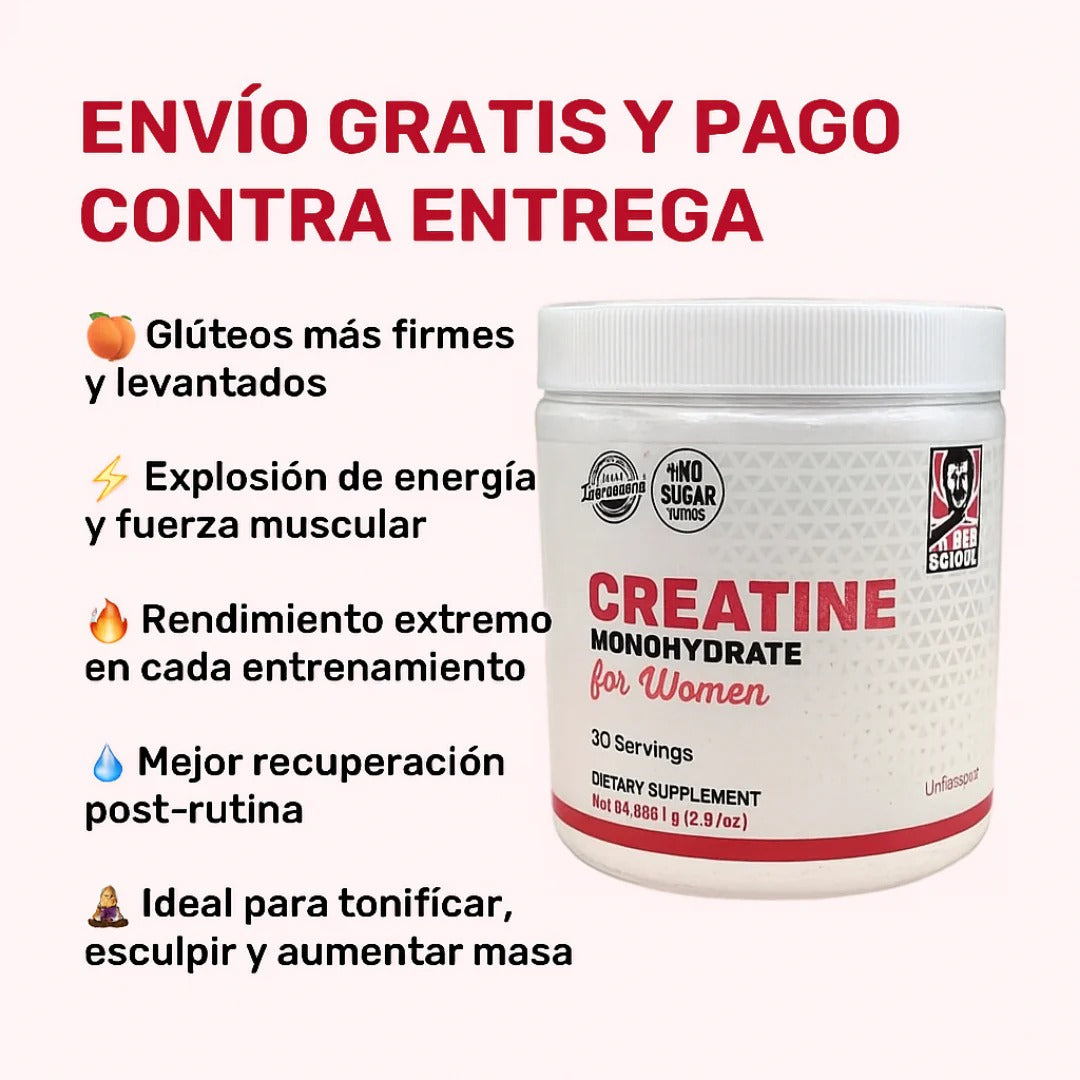 CREATINA MONOHIDRATO OLD SCHOOL –ORIGINAL Resultados Visibles